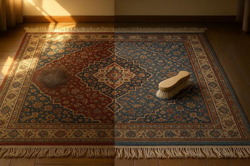 اشتباهات موقع شستن فرش